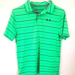 Boys Under Armour golf polo shirt